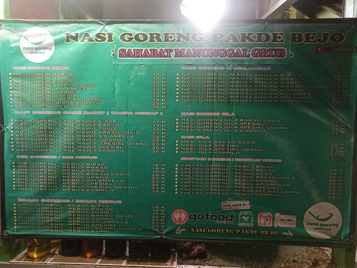 Nasi Goreng Pakde Bejo Menu 10