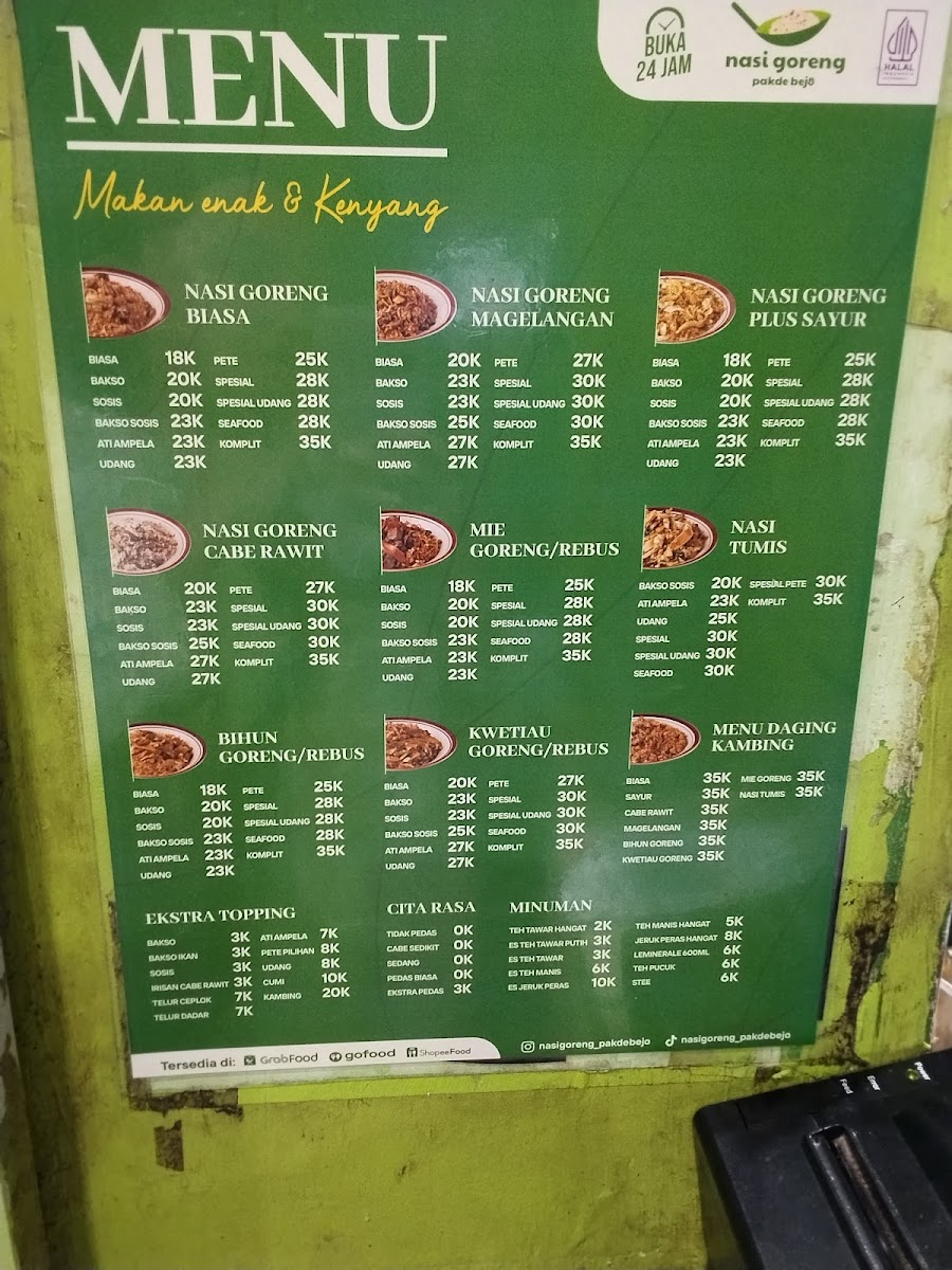 Nasi Goreng Pakde Bejo Menu 2