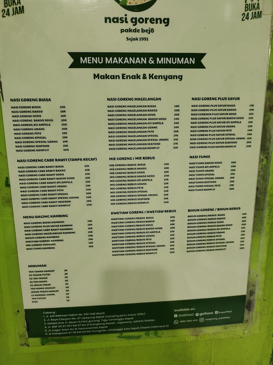 Nasi Goreng Pakde Bejo Menu 5