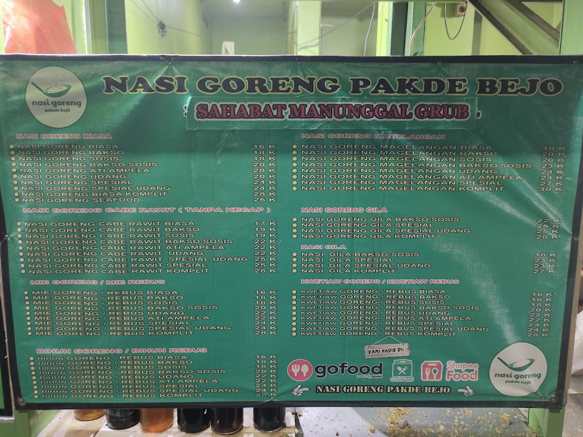 Nasi Goreng Pakde Bejo Menu 8