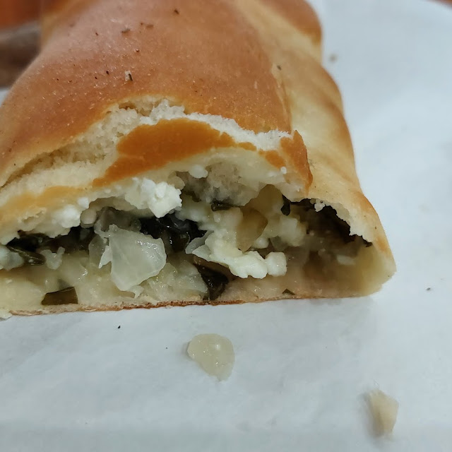 Cheese & Spinach Rectangle