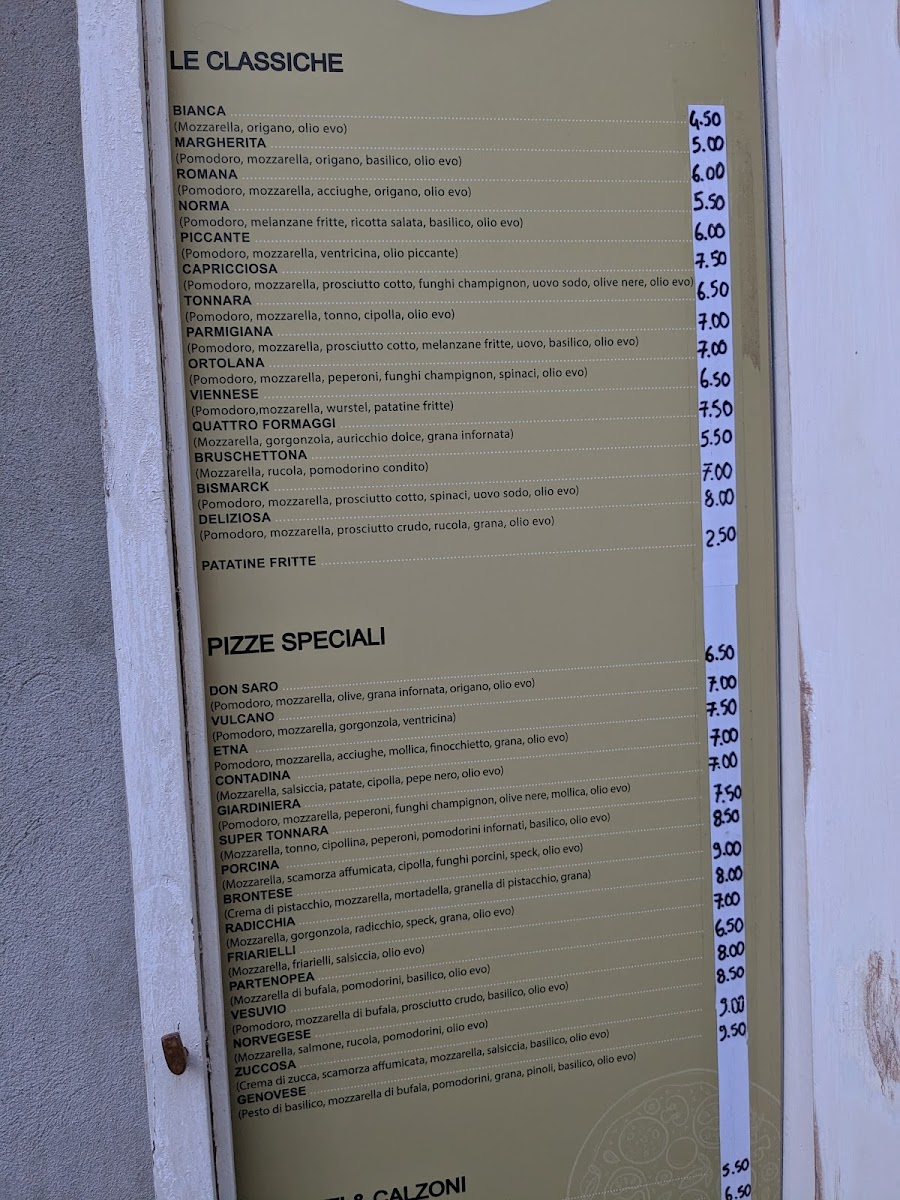 L'Antico Granaio Menu 3