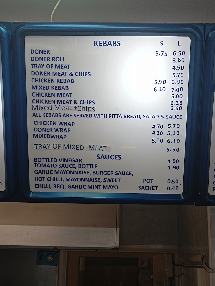 Eaton Plaice Menu 4