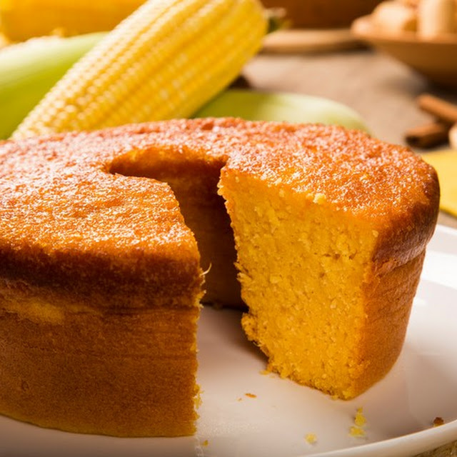 Bolo de Milho Fátia