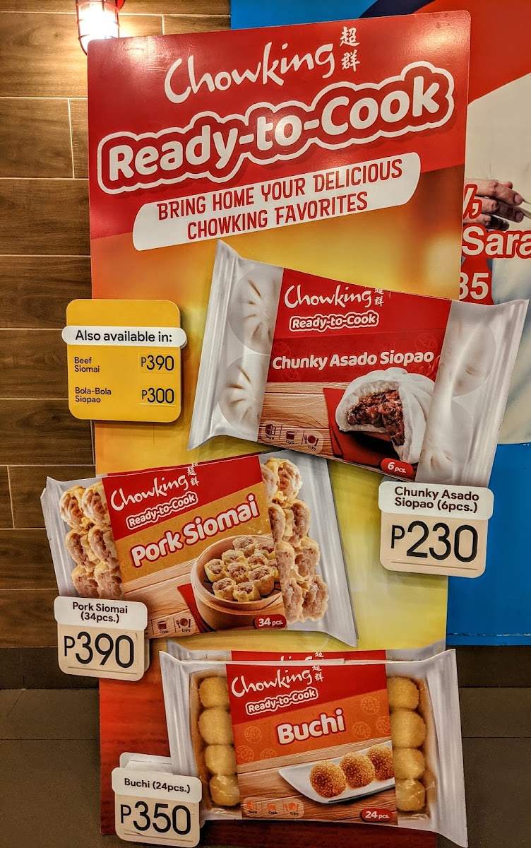 Chowking Menu 2