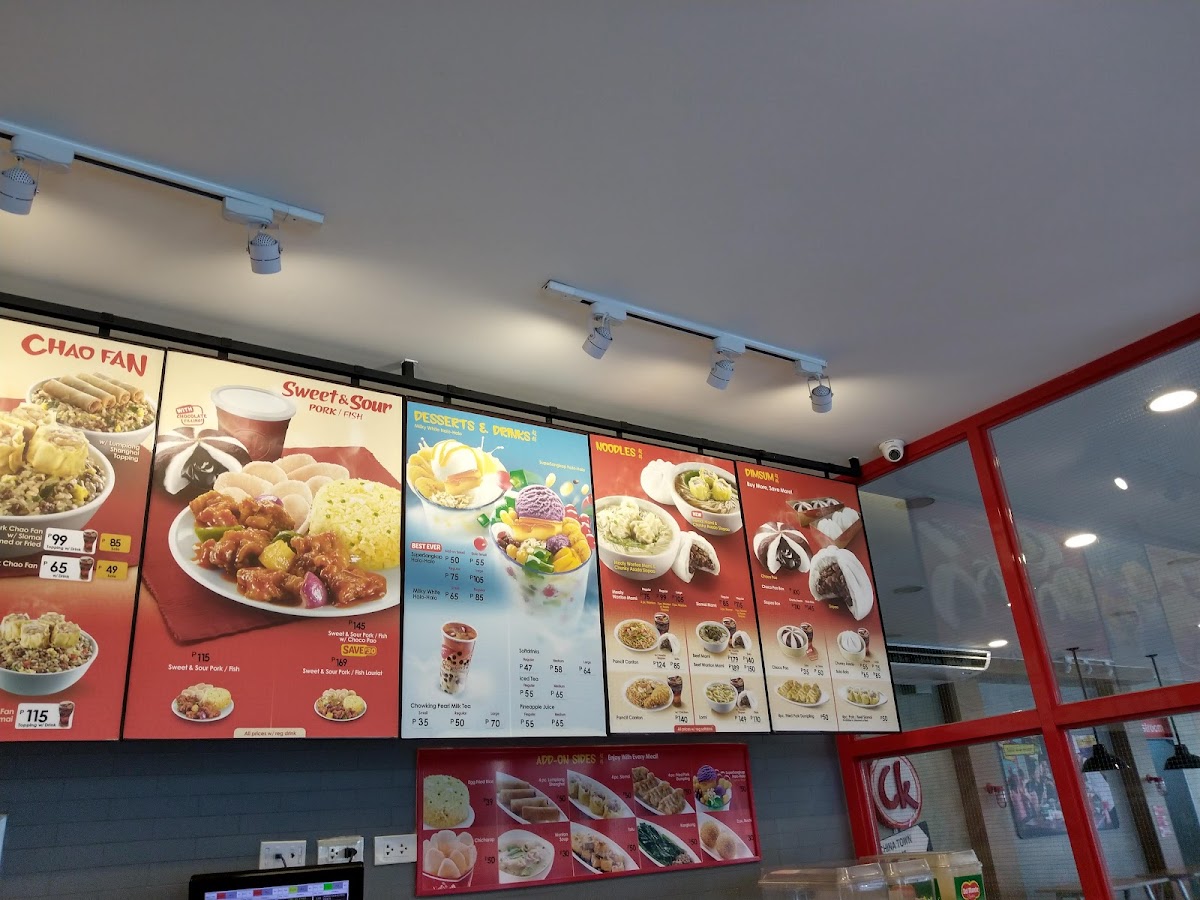 Chowking Menu 3