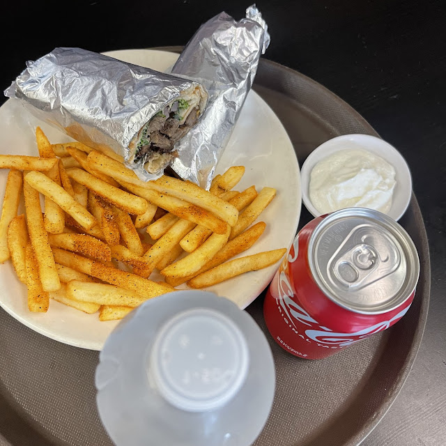 Beef Shawarma with Fries