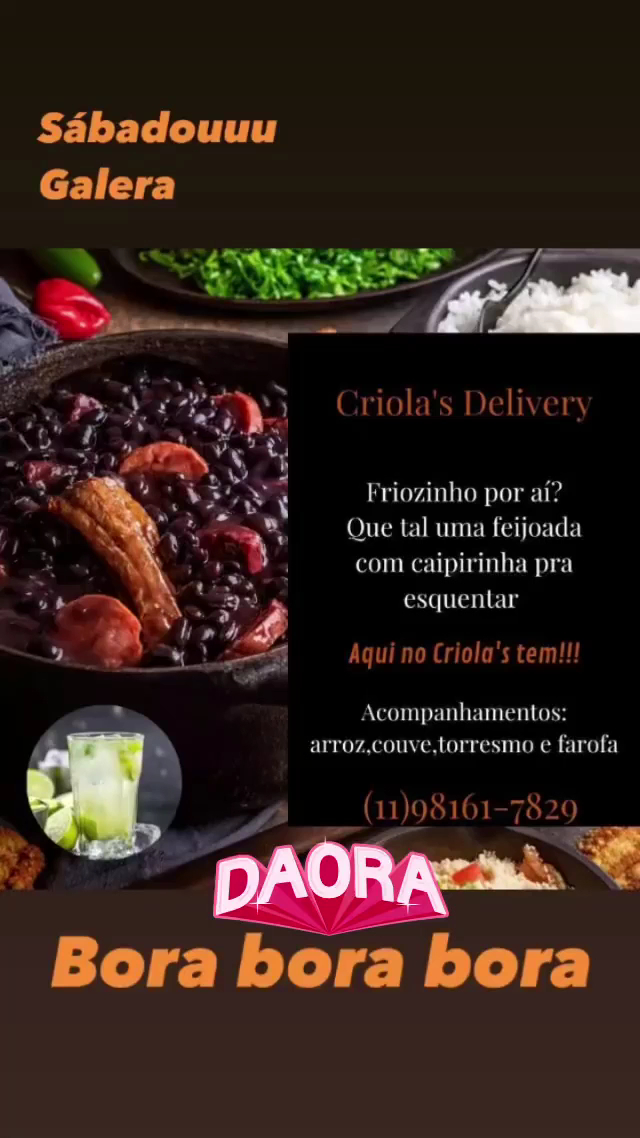 Criola's Delivery - Comidas Nordestinas Menu 2