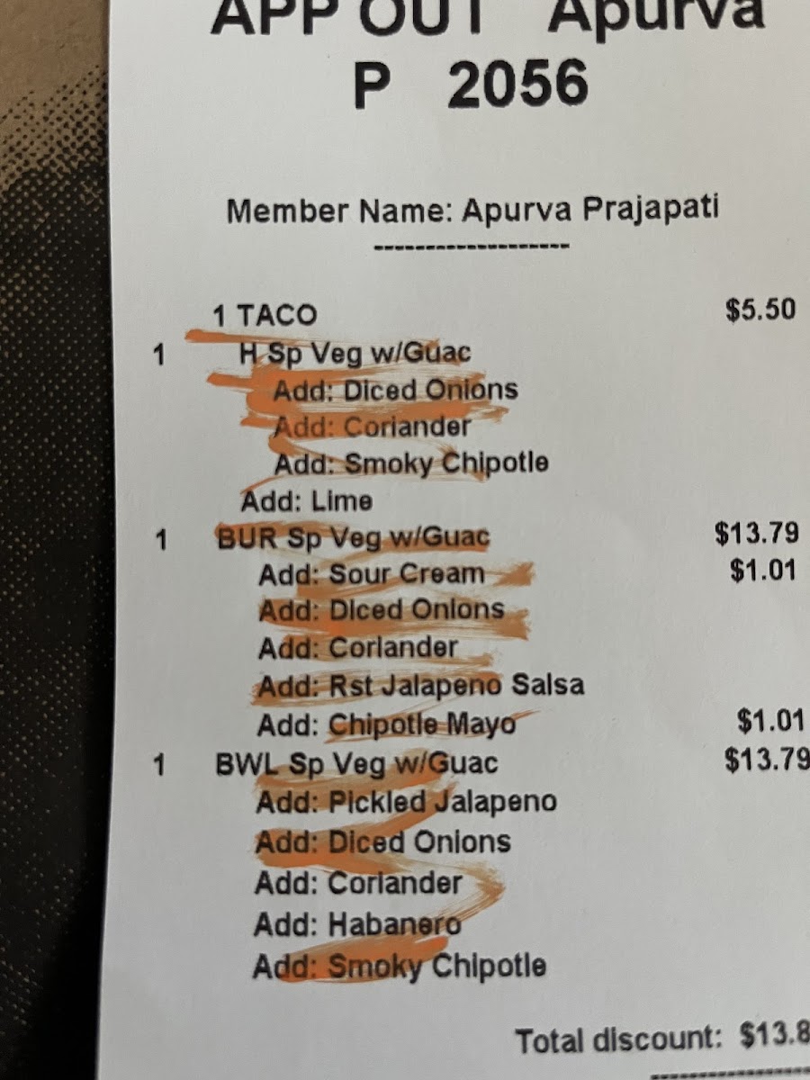 Guzman y Gomez - Tuggerah Menu 2