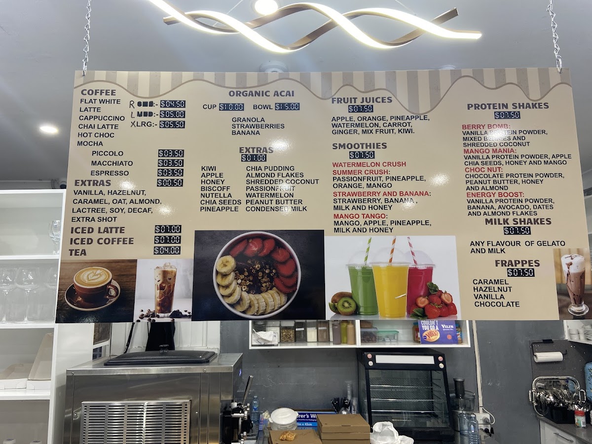 Sweet Star Cafe Menu 1