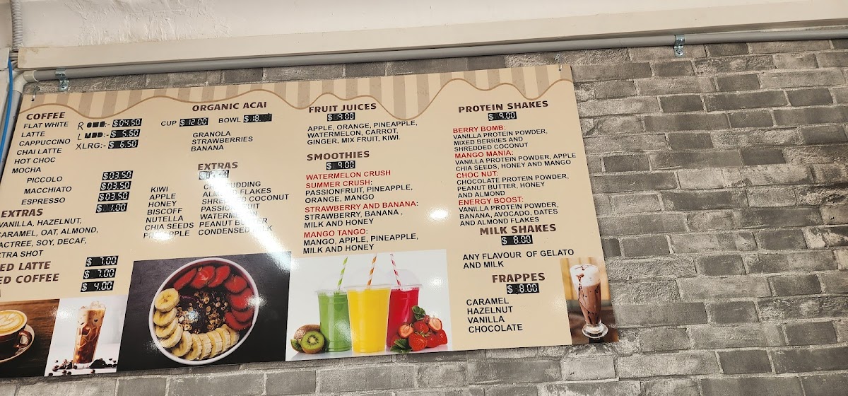 Sweet Star Cafe Menu 3