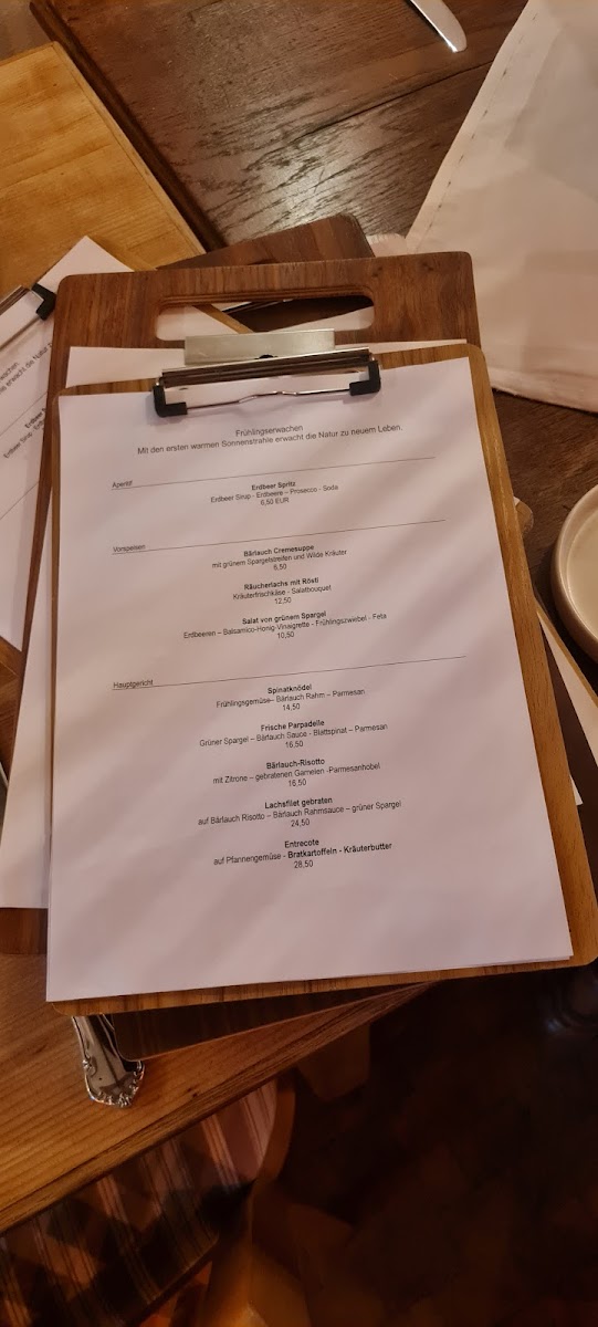 Restaurant Franziskus Menu 8