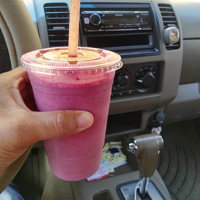 Licuado de Frutos Rojos