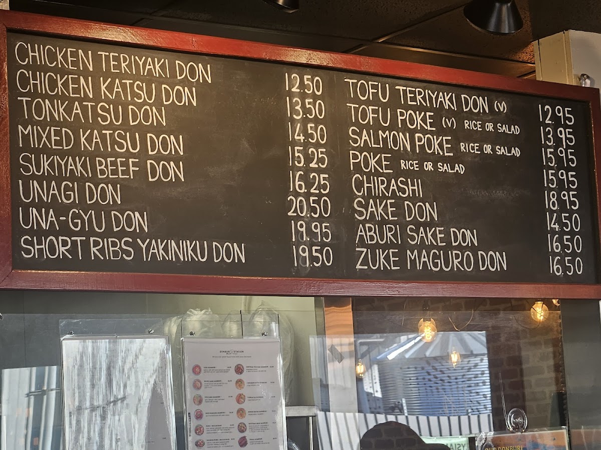 Donburi Station Seattle Menu 6