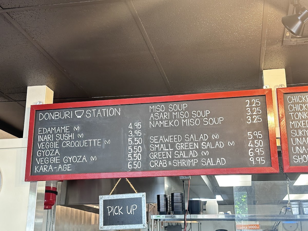Donburi Station Seattle Menu 8