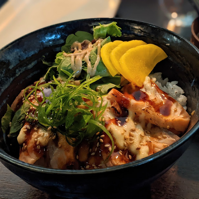 Aburi Salmon Rice Bowl