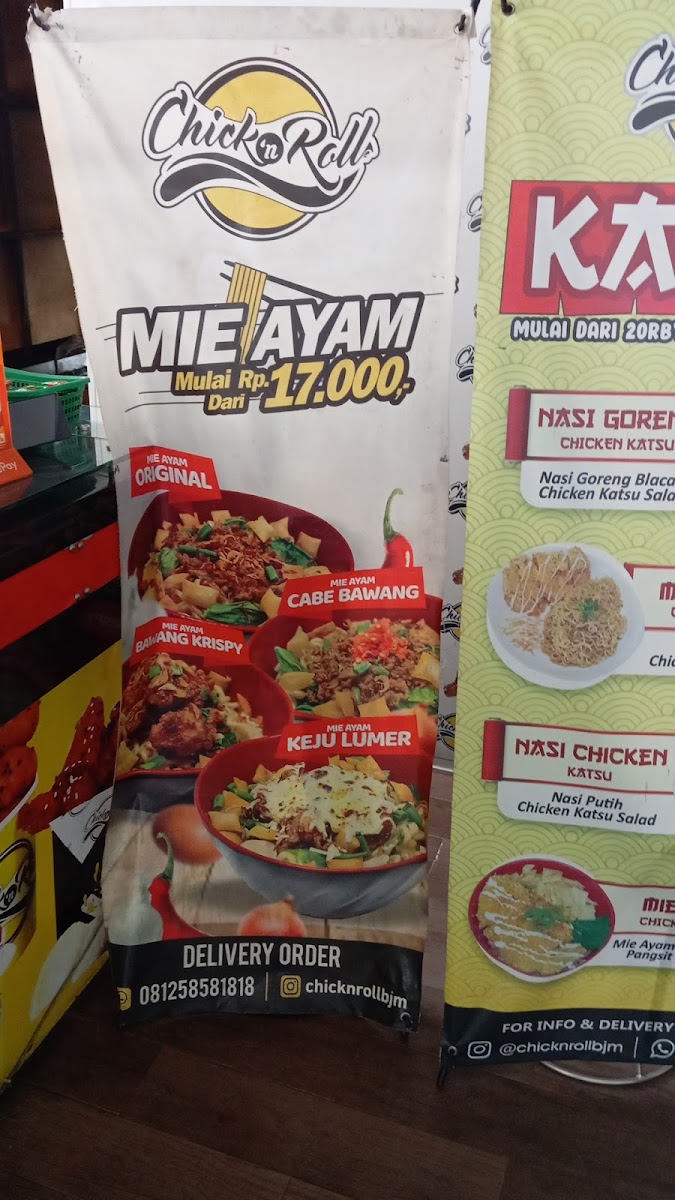 Chick n Roll Menu 3