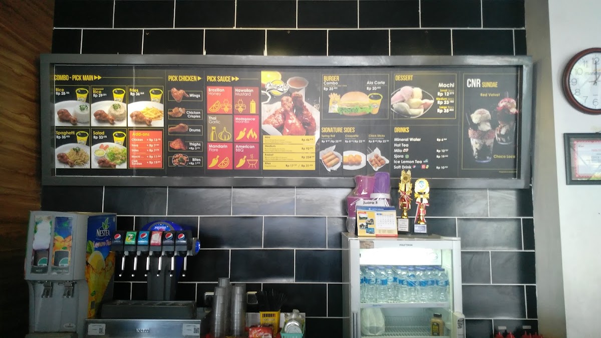 Chick n Roll Menu 9