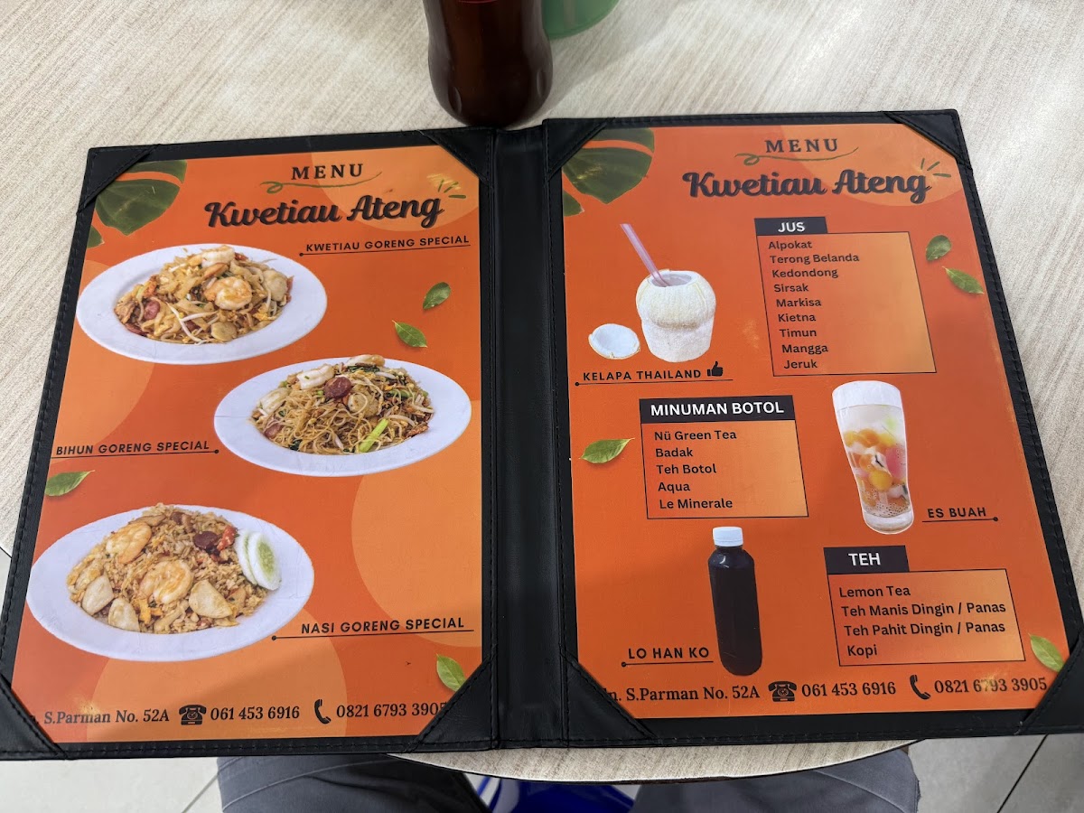 Kwetiau Ateng Menu 5