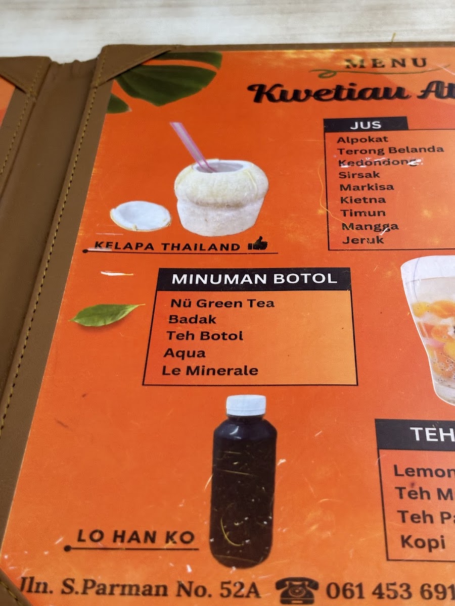 Kwetiau Ateng Menu 6