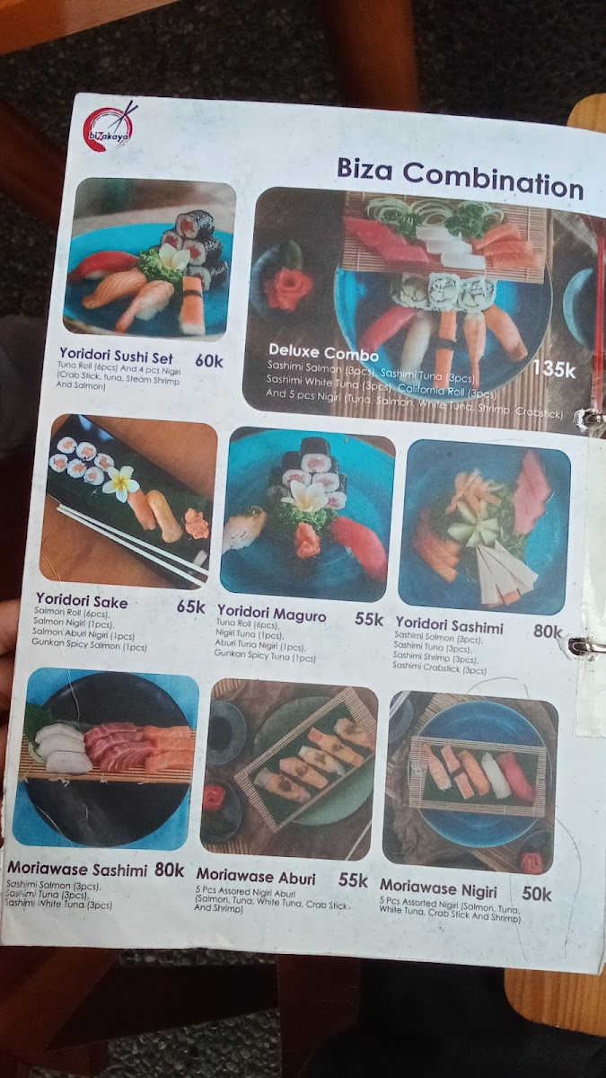 Dapurdede & biZakaya sushi Menu 10