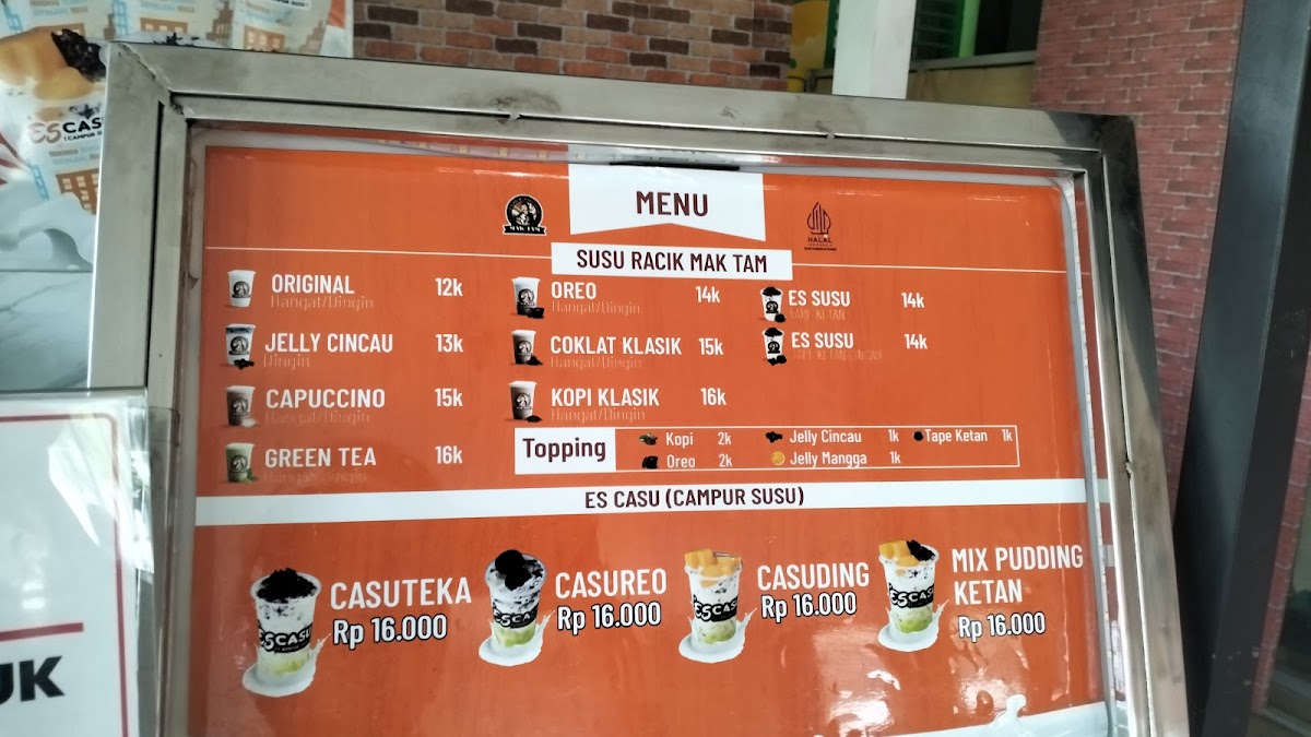 Susu Racik Mak Tam Katang Menu 1