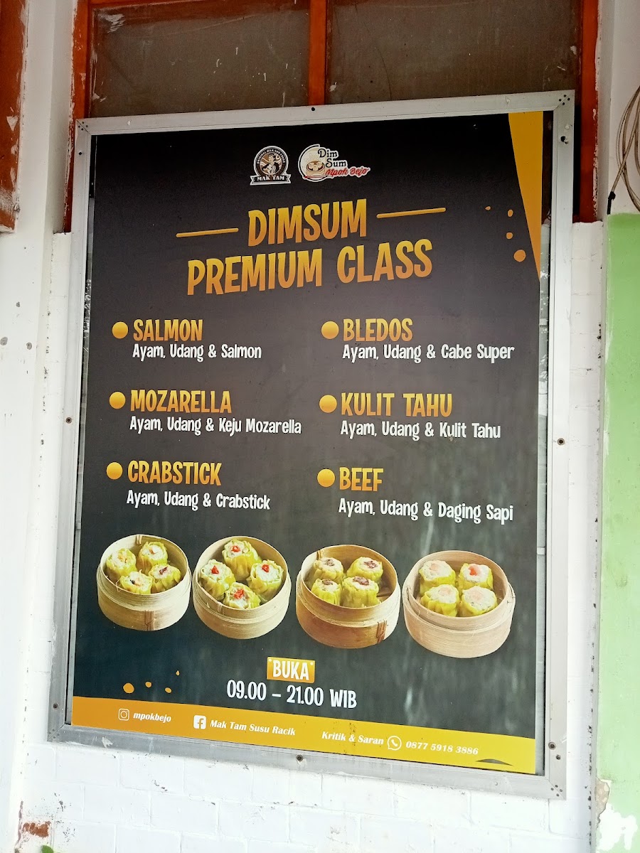 Susu Racik Mak Tam Katang Menu 3