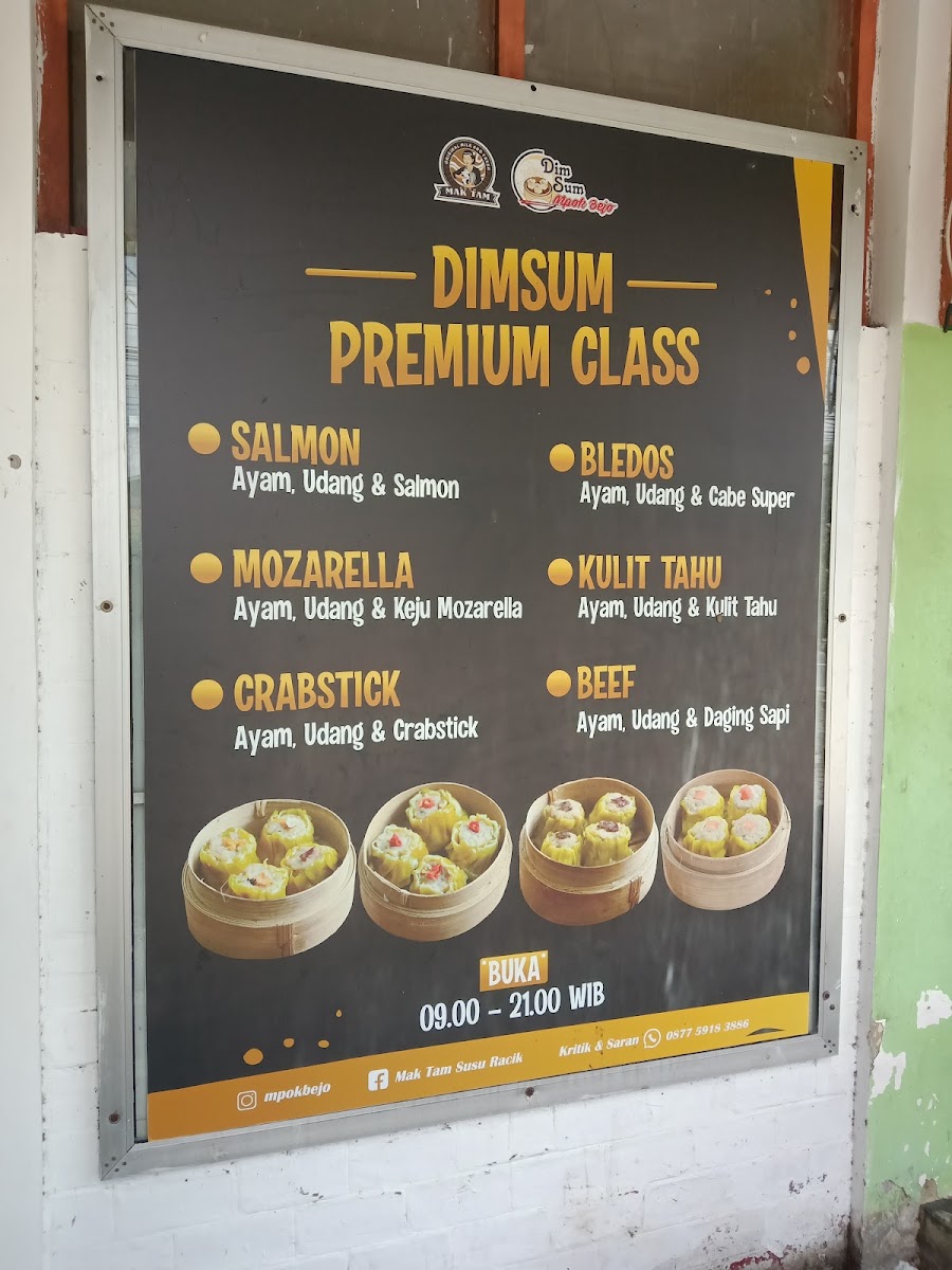 Susu Racik Mak Tam Katang Menu 4