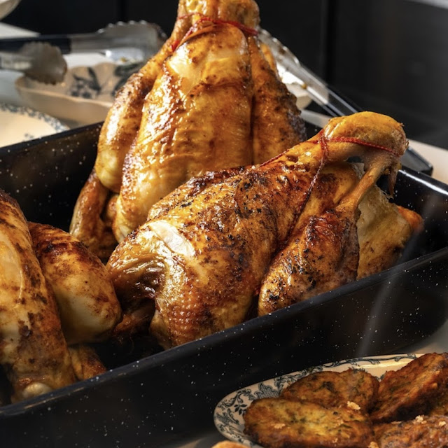 Menue Demi Poulet Frites Rôti