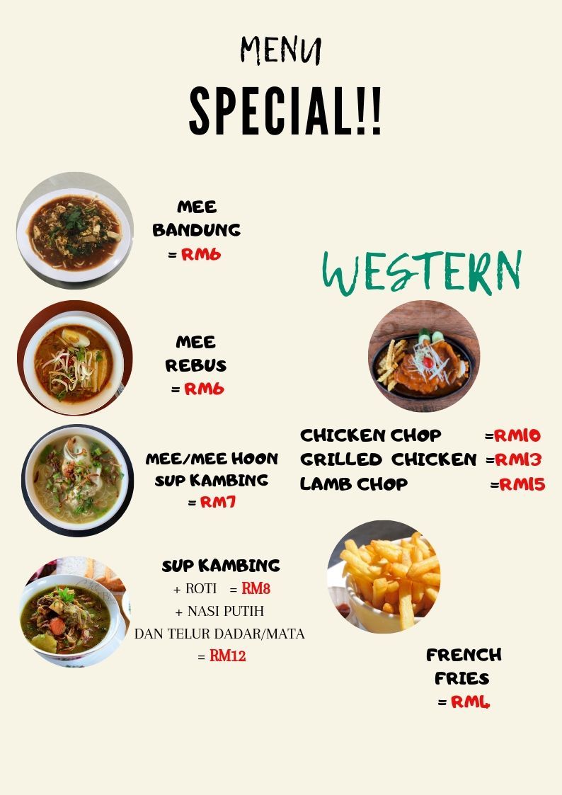 Briyani House Maya Catering kohijrah Menu 3