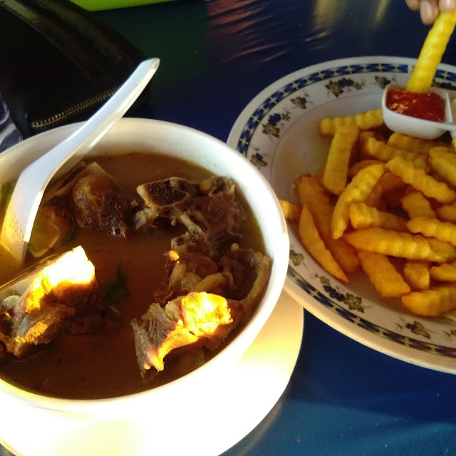 Sup Kambing & French Fries