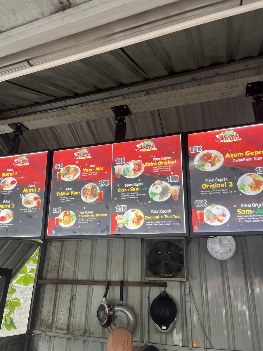 Ayam Geprek Jebret Menu 2