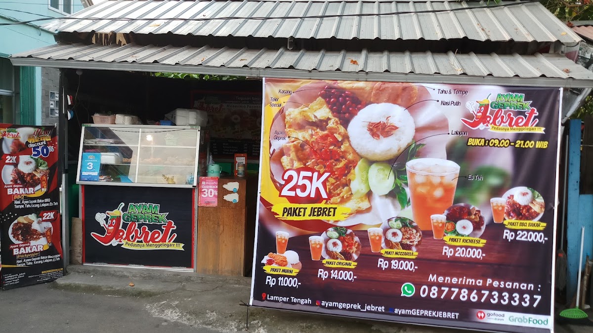 Ayam Geprek Jebret Menu 7