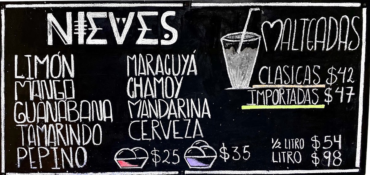 Mamma Mía Gelato Menu 5