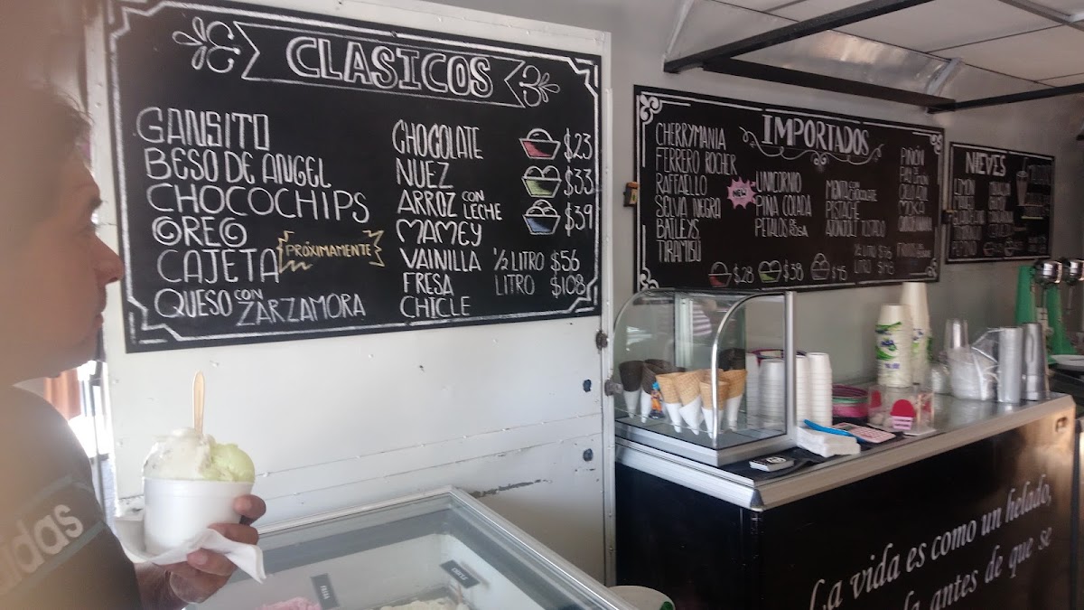 Mamma Mía Gelato Menu 8