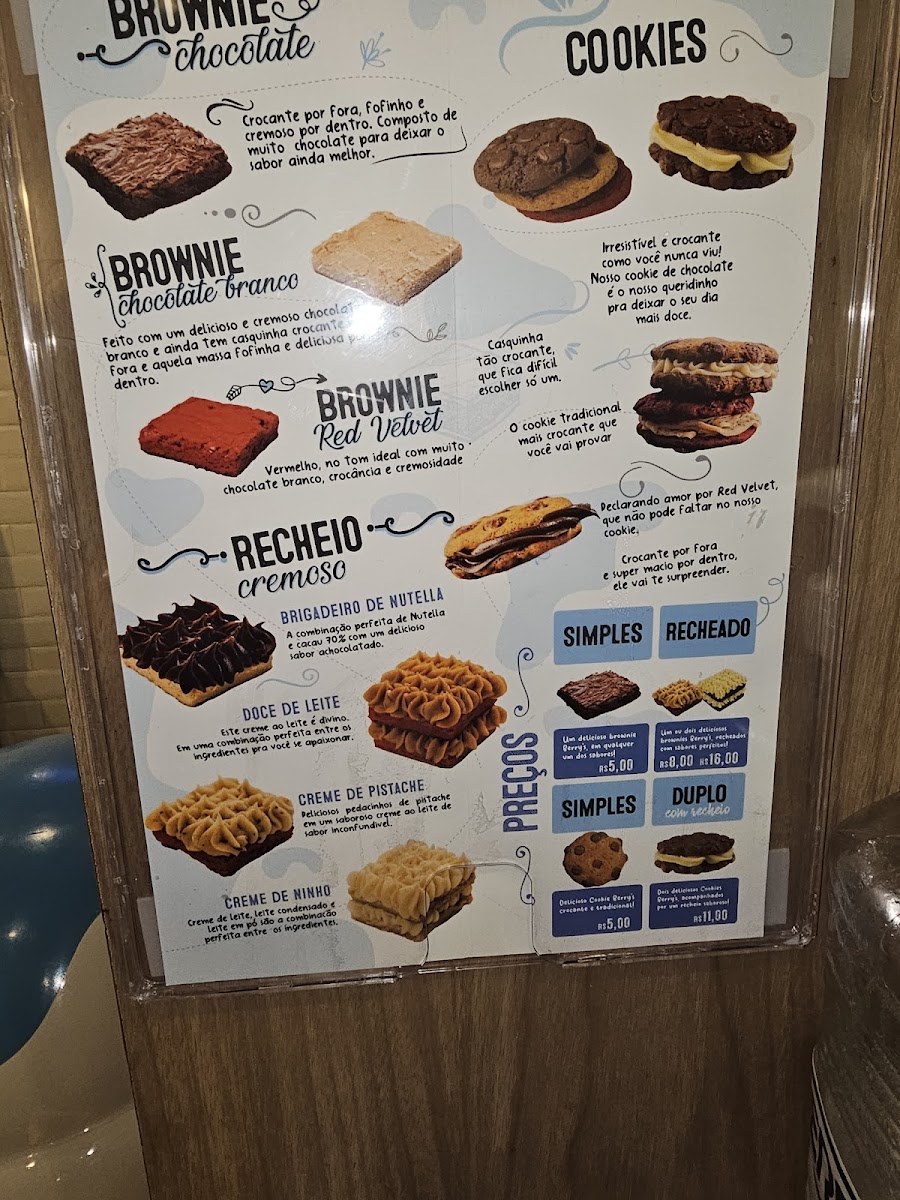 Berry's Iced Food Montes Claros - Sorveteria Menu 1