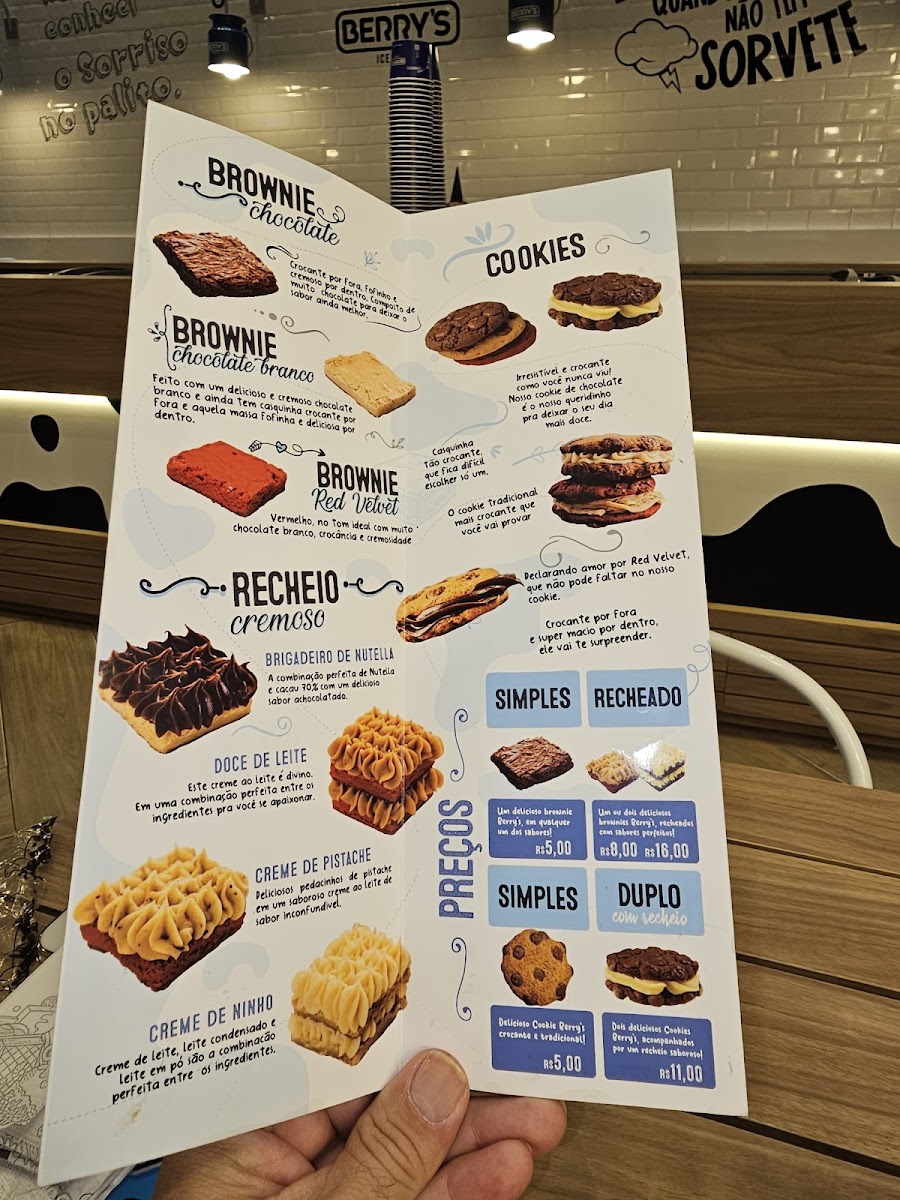 Berry's Iced Food Montes Claros - Sorveteria Menu 2