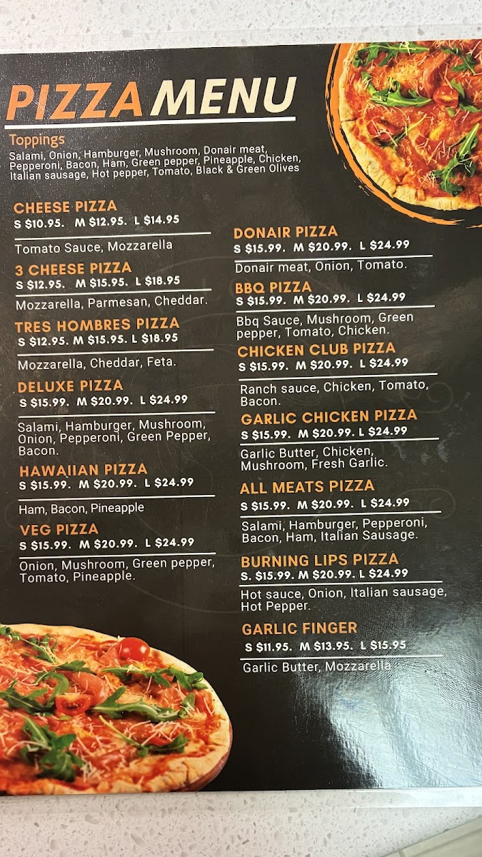 Five Loaves Pizzeria Menu 3