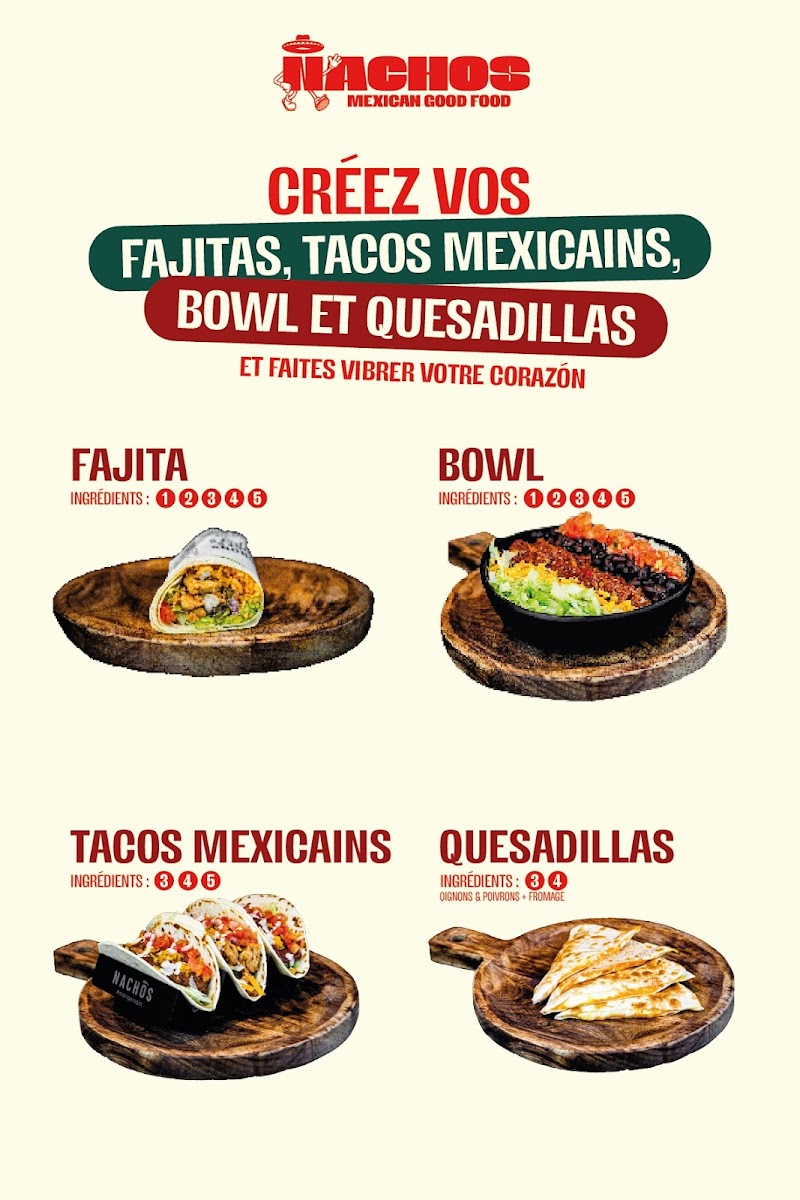 NACHOS Menu 2