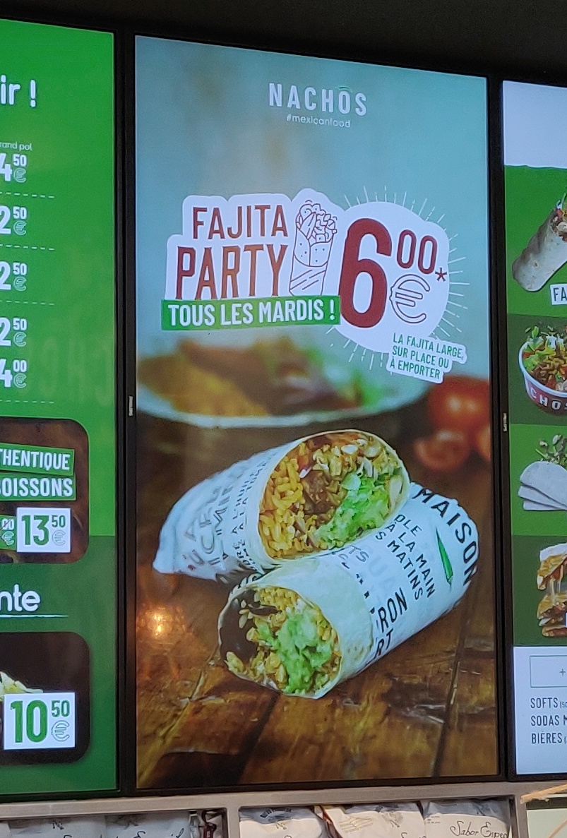 NACHOS Menu 6