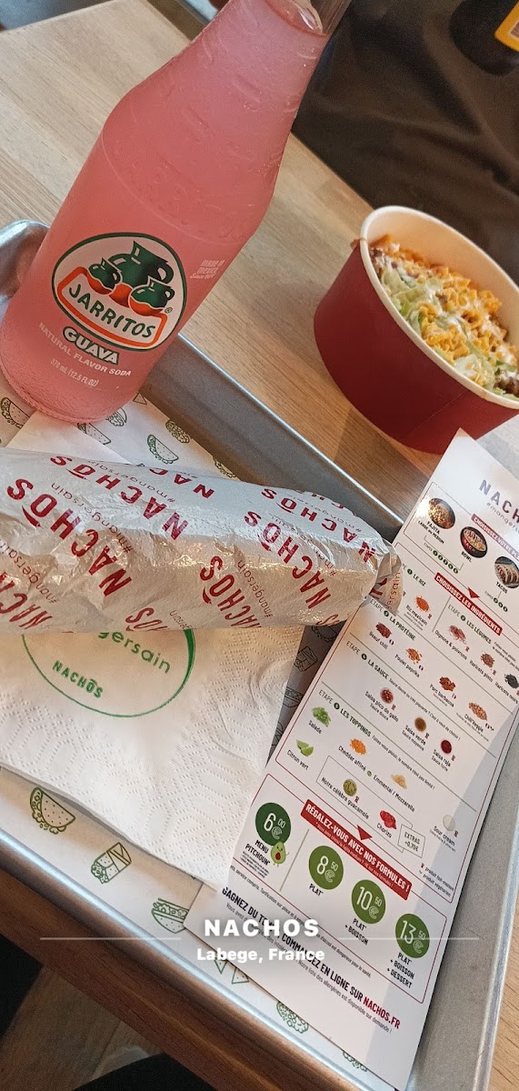 NACHOS Menu 8