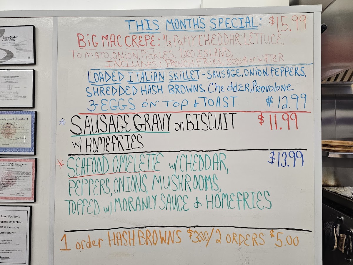 Gram's Kitchen Menu 6