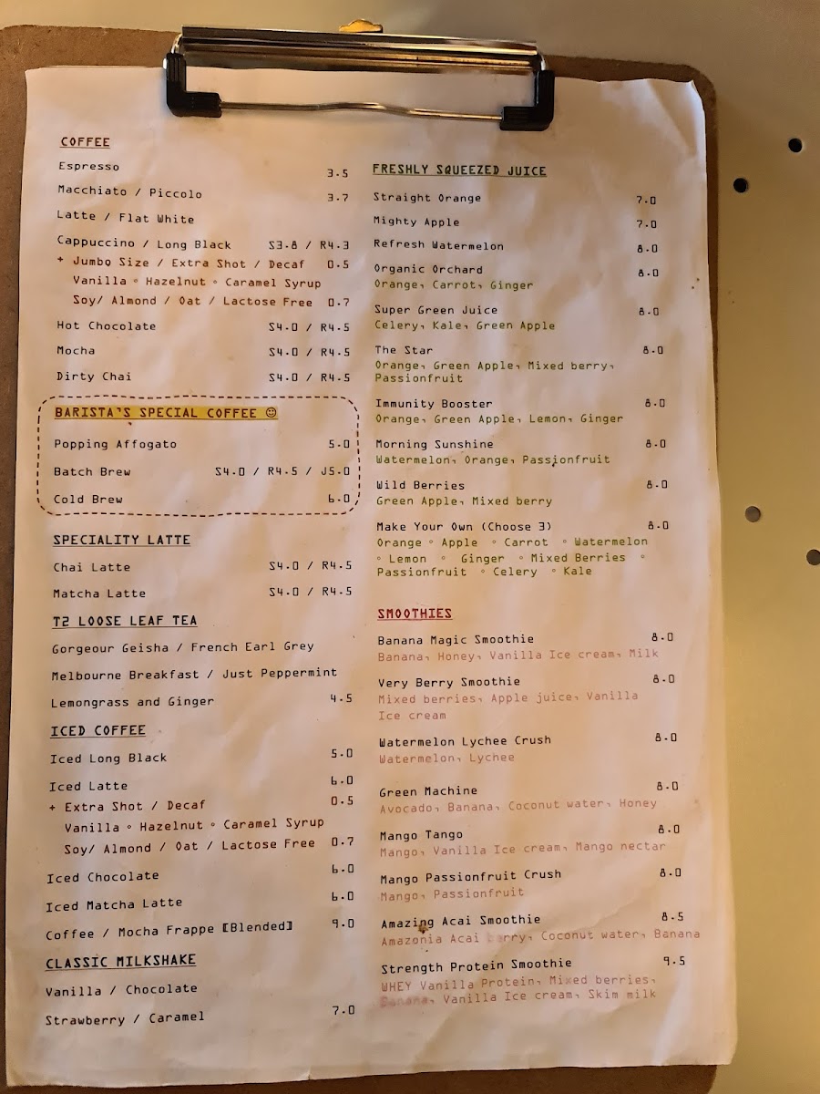 Blue Garden Cafe Ermington Menu 10