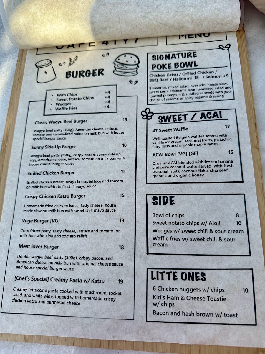 Blue Garden Cafe Ermington Menu 2