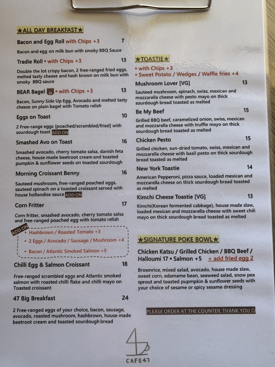 Blue Garden Cafe Ermington Menu 3