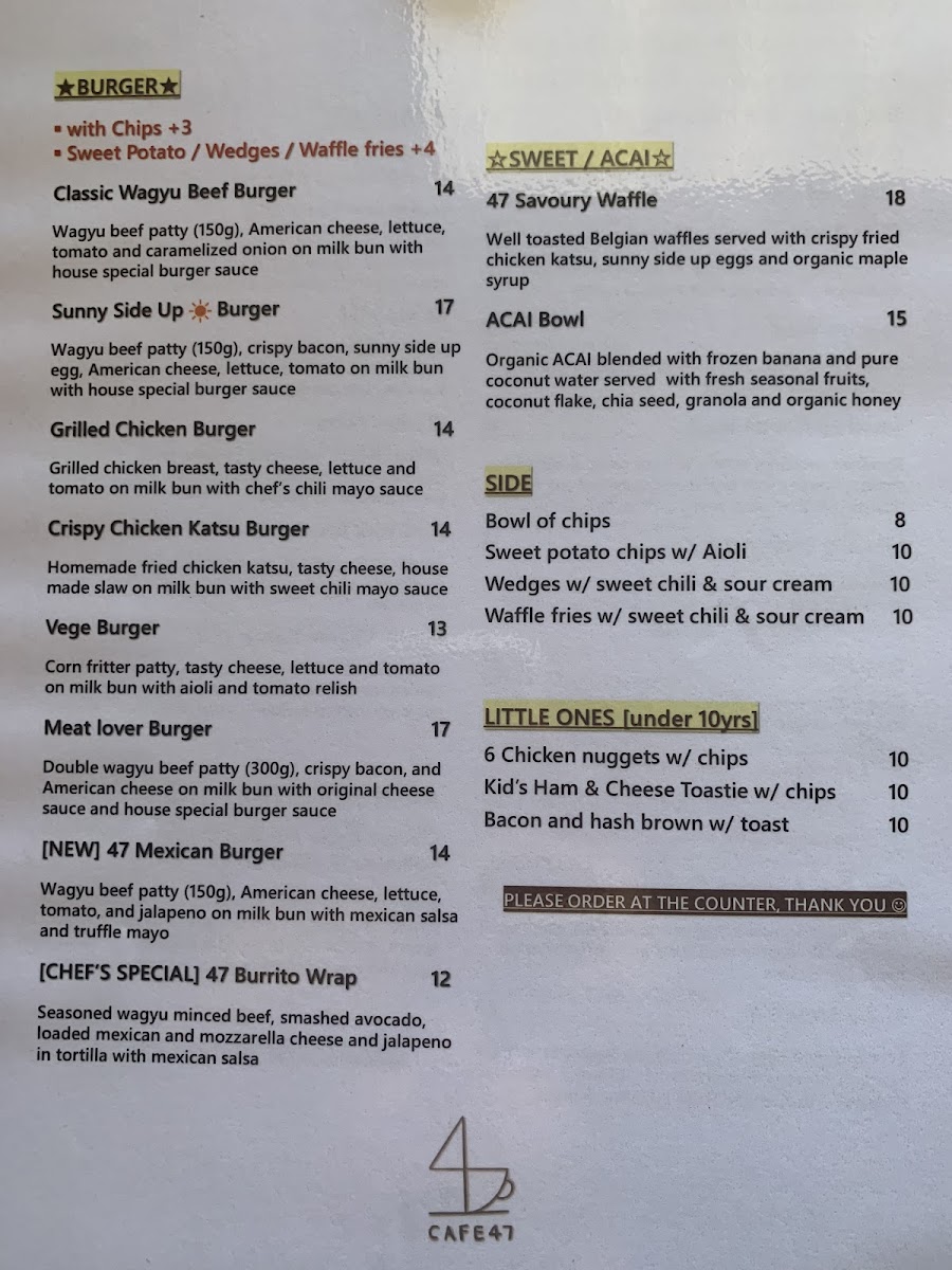 Blue Garden Cafe Ermington Menu 4
