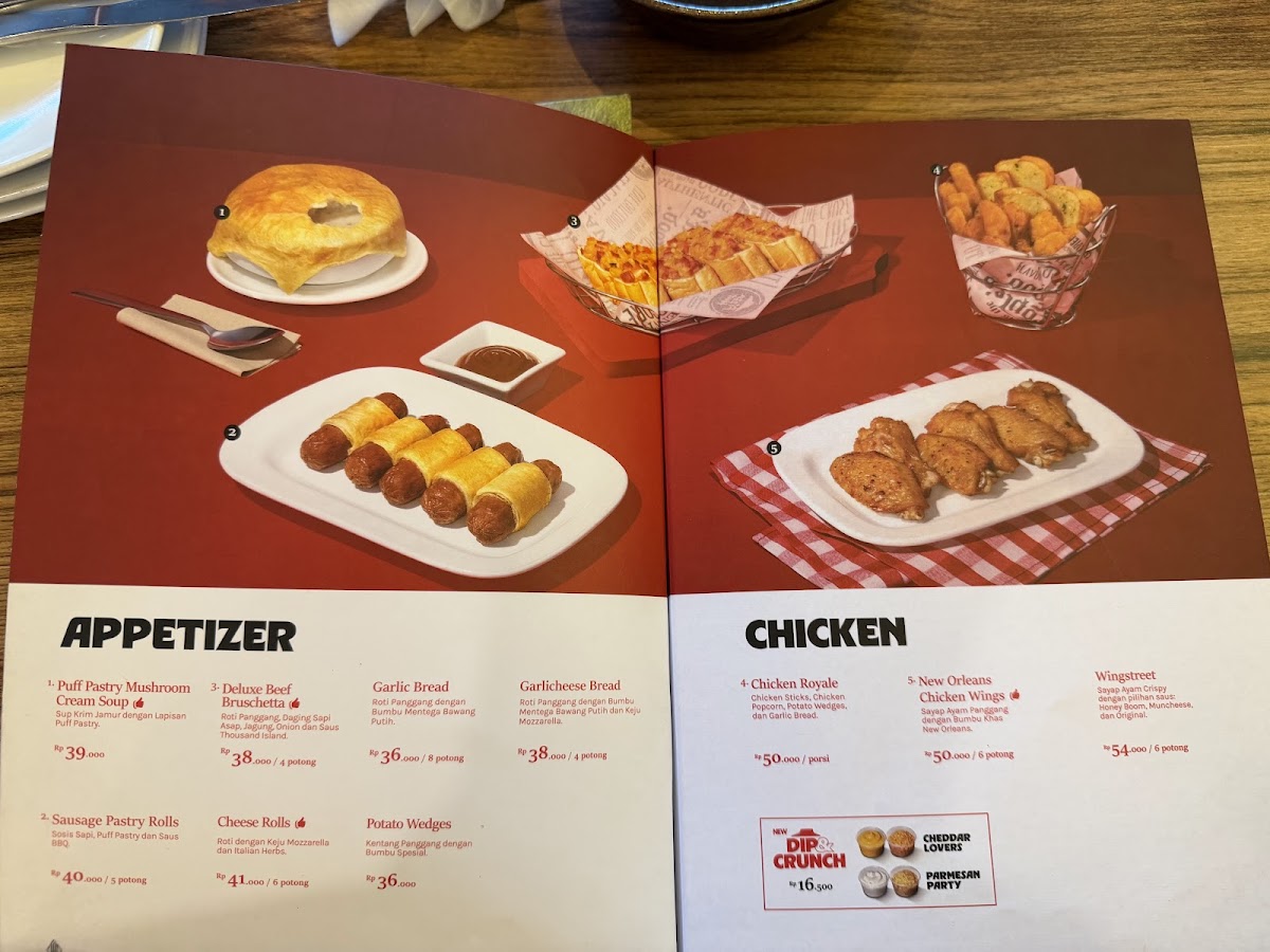 Pizza Hut Restoran Menu 1