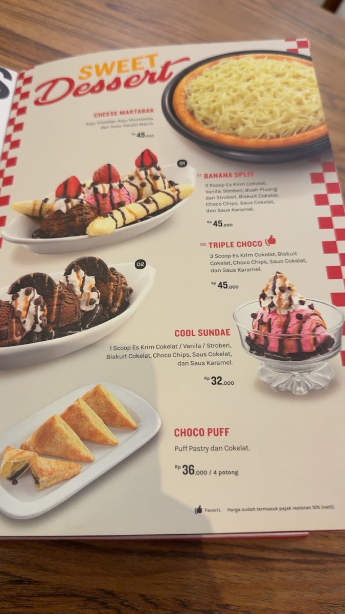 Pizza Hut Restoran Menu 10