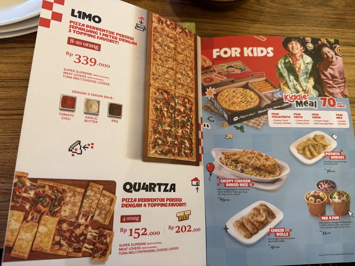 Pizza Hut Restoran Menu 3