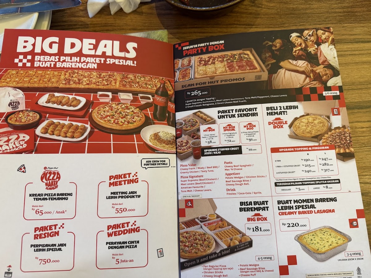 Pizza Hut Restoran Menu 6